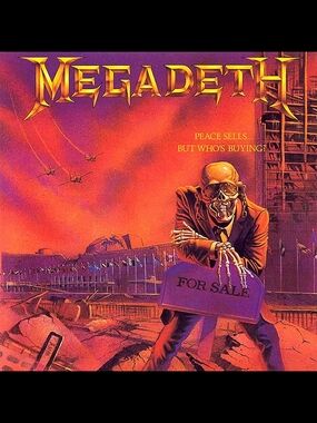 Custom Fridge Magnet Megadeth Album